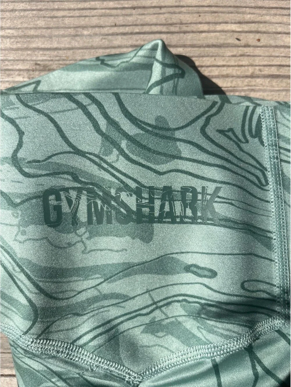 Gymshark GS Power Support Women's Athletic Gym Fitness S Small Shorts Green